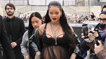 Rihanna Wears Her Sexiest Pregnancy Style Yet to Paris Fashion Week