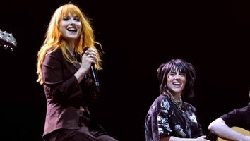 Hayley Williams and Billie Eilish perform on the Coachella