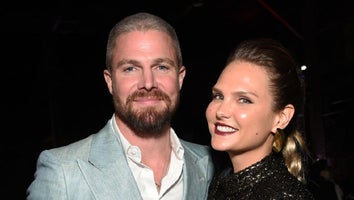 Stephen Amell and Cassandra Jean