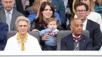 Princess Eugenie's Son August Makes His First Public Debut At Platinum Jubilee