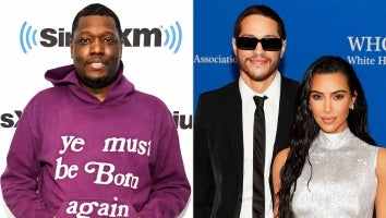 Michael Che, Pete Davidson and Kim Kardashian