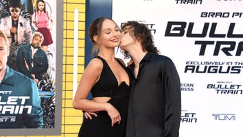 Maddie Ziegler and Eddie Benjamin Seal Their Red Carpet Debut With a Kiss