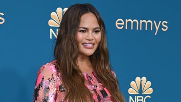 Chrissy Teigen arrives for the 74th Emmy Awards at the Microsoft Theater in Los Angeles, California, on September 12, 2022