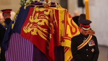 Prince Harry, Prince William and Queen Elizabeth's Grandchildren Stand Vigil at Her Coffin in Somber Moment