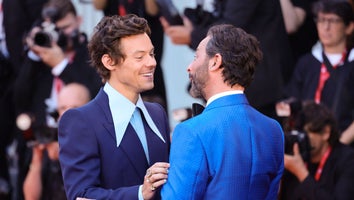 Harry Styles Kisses Nick Kroll on the Lips at Venice Film Festival