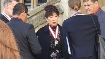 Sandra Oh Attends Queen Elizabeth II's Funeral With Justin Trudeau and Canadian Delegation