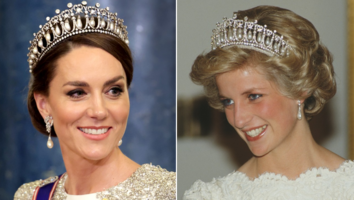 Kate Middleton Wears Princess Diana's Tiara in First State Dinner as Princess of Wales