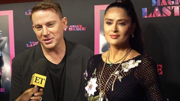 Channing Tatum Praises Co-Star Salma Hayek at ‘Magic Mike’s Last Dance’ Premiere (Exclusive)