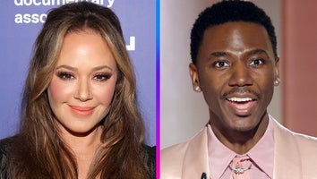 Leah Remini and Jerrod Carmichael 