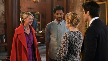 'Ghosts' Sneak Peek: Tara Reid Visits the Manor to Attend Trevor's Memorial (Exclusive)