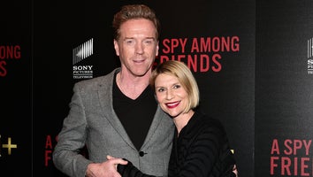 Claire Danes Shows Off Baby Bump While Reuniting With 'Homeland' Co-Star Damian Lewis on Red Carpet