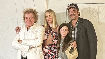 Kimberly Stewart and Benicio del Toro Pose for Rare Photo with Daughter Delilah