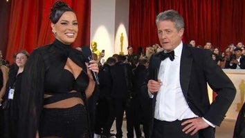 Ashley Graham and Hugh Grant