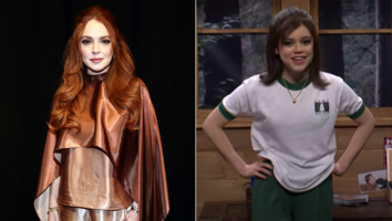 Lindsay Lohan Reacts to Jenna Ortega and Fred Armisen's Parody of 'The Parent Trap' on 'Saturday Night Live'