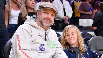 Jason Sudeikis and Son Otis Enjoy Night Out Courtside With Jason Bateman