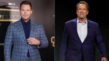 Chris Pratt Reveals Arnold Schwarzenegger's Cute Grandpa Name, Reacts to His Praise (Exclusive)