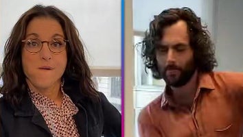 Penn Badgley Does the 'Seinfeld' Elaine Dance Front of Julia Louis-Dreyfus