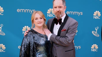 Shannon Nelson and Brendan Hunt arrive to the 74th Annual Primetime Emmy Awards held at the Microsoft Theater on September 12, 2022.