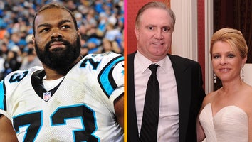 Michael Oher, Sean Tuohy and Leigh Anne Tuohy 