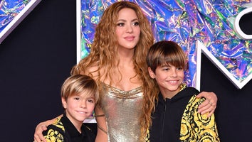 Shakira Poses With Her Two Sons Milan and Sasha at the 2023 MTV VMAs