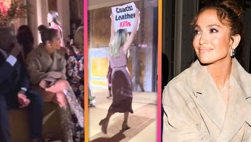 Jennifer Lopez and Anna Wintour Look On as Protestors Crash NYFW Runway  