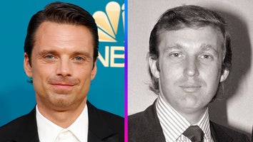 Sebastian Stan and Donald Trump