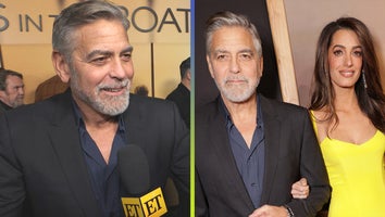 Why George Clooney Says Amal's Red Carpet Looks Make Him Feel 'Embarrassed' (Exclusive)