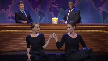 Chloe Fineman and Julia Stiles on SNL