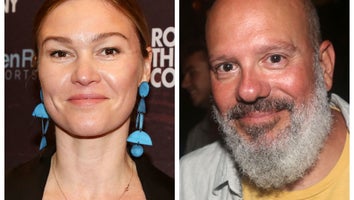 Julia Stiles and David Cross