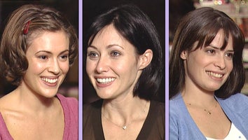 'Charmed': Shannen Doherty & Alyssa Milano On Set in 1998 (Flashback)