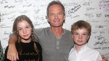 Neil Patrick Harris and twins Grace and Gideon