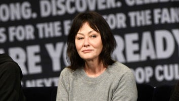  Actress Shannen Doherty speaks during a Q&A session at MegaCon Orlando 2024 at Orange County Convention Center on February 04, 2024 in Orlando, Florida. (Photo by 