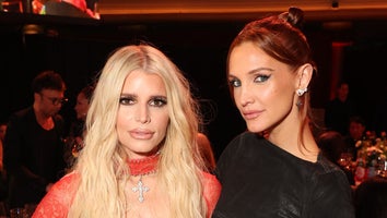 Jessica Simpson Looks Red Hot With Sister Ashlee and Evan Ross at 2024 GRAMMYs Viewing Party