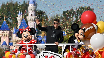 See Patrick Mahomes Celebrate Super Bowl Win at Disneyland With Wife Brittany and Their Two Kids