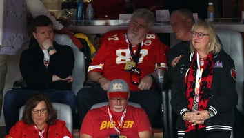 See Taylor Swift's Parents and Travis Kelce's Family All Together at Super Bowl LVIII