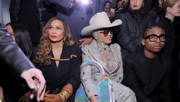 Tina Knowles and Beyoncé