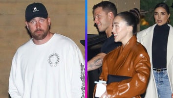 Travis Kelce Shows Up at Same Restaurant as 49ers' Christian McCaffrey and Olivia Culpo After Super Bowl Win