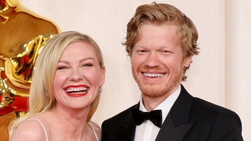 Kirsten Dunst and Jesse Plemon attend the 96th Annual Academy Awards on March 10, 2024 in Hollywood, California.