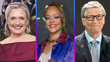 Hillary Clinton, Rihanna and Bill Gates