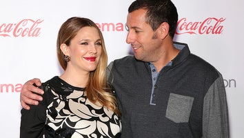 Drew Barrymore and Adam Sandler