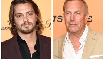 Luke Grimes and Kevin Costner