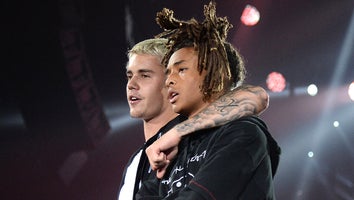 Justin Bieber Kisses Jaden Smith’s Cheek as They Reunite, Dance at Coachella in Cute Moment