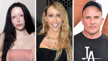 Noah Cyrus, Tish Cyrus, Dominic Purcell