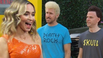 Watch Ryan Gosling and Mikey Day Crash Emily Blunt’s Interview as Beavis and Butt-Head