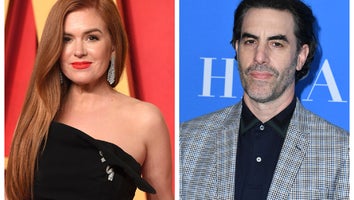 Isla Fisher and Sacha Baron Cohen