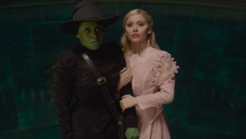 cynthia erivo and ariana grande in wicked trailer