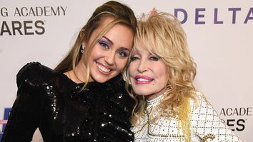 Miley Cyrus and Dolly Parton