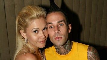 Shanna Moakler and Travis Barker