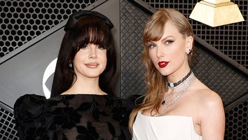 Lana Del Rey and Taylor Swift attend the 66th GRAMMY Awards at Crypto.com Arena on February 04, 2024 in Los Angeles, California.