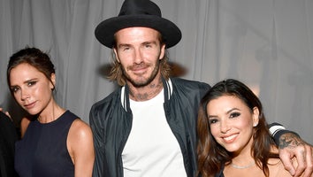 Victoria Beckham, David Beckham and Eva Longoria